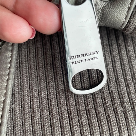 Burberry Blue Label Women Metallic Vest Size 38 - Picture 5 of 11